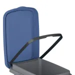 Třídící odpadkový koš HOME ECO SYSTEM 40 l Modré víko A-Z Reklama CZ