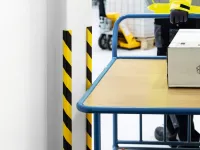 Ochranný profil hran E8 z PUR pěny - Samolepící - 1 m DURABLE