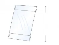 PVC Kapsa 1/2A4 tvar C na výšku Lesklý povrch