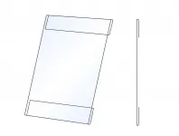 PVC Kapsa 1/2A4 tvar C na výšku Matný povrch