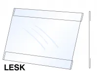 PVC Kapsa A4 tvar C na šířku Lesklý povrch A-Z Reklama CZ