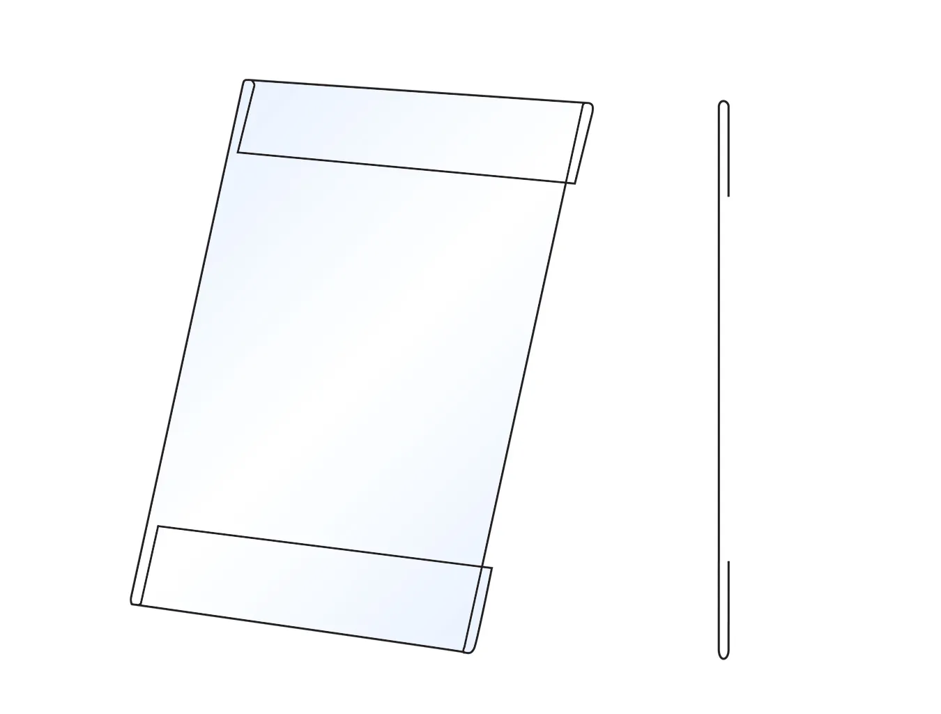 PVC Kapsa A4 tvar C na výšku Matný povrch A-Z Reklama CZ