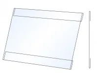 PVC Kapsa A6 tvar C na šířku Matný povrch