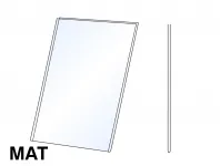 PVC Kapsa A3 tvar U na výšku Matný povrch A-Z Reklama CZ