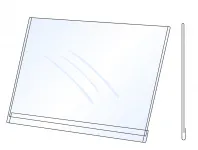 PVC Kapsa A4 tvar O na šířku Lesklý povrch