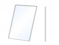 PVC Kapsa A6 tvar U na výšku Matný povrch