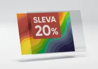 PVC Kapsa DL 1/3A4 tvar O na šířku Lesklý povrch A-Z Reklama CZ