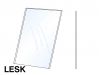 PVC Kapsa 1/2A4 tvar U na výšku Lesklý povrch A-Z Reklama CZ