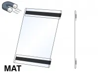 PVC Kapsa A3 tvar C na výšku Matný povrch Magnetická A-Z Reklama CZ