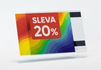 PVC Kapsa A4 tvar O na šířku Matný povrch Magnetická A-Z Reklama CZ