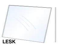 PVC Kapsa A7 tvar U na šířku Lesklý povrch A-Z Reklama CZ