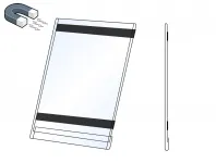 PVC Kapsa DL 1/3A4 tvar O na výšku Matný povrch Magnetická