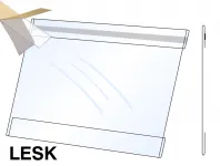 PVC Kapsa A4 tvar C na šířku Lesklý povrch Samolepící A-Z Reklama CZ