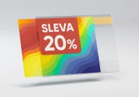 PVC Kapsa DL 1/3A4 tvar C na šířku Lesklý povrch Samolepící A-Z Reklama CZ