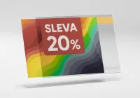 PVC Kapsa 1/2A4 tvar O na šířku Matný povrch Samolepící A-Z Reklama CZ