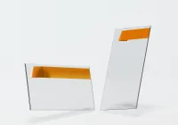 PVC Kapsa A6 tvar U na šířku Lesklý povrch - Samolepící A-Z Reklama CZ