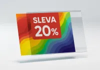 PVC Kapsa A2 tvar O na šířku Lesklý povrch Samolepící Pěnovka A-Z Reklama CZ