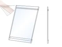 PVC Kapsa A4 tvar O na výšku Matný povrch Samolepící Pěnovka