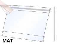 PVC Kapsa A6 tvar C na šířku Matný povrch Samolepící Pěnovka A-Z Reklama CZ
