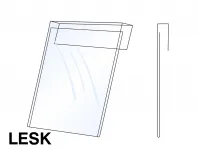 PVC Závěsná kapsa A5 na výšku Lesklý povrch A-Z Reklama CZ