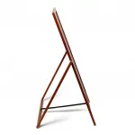 Dřevěné popisovatelné áčko Flip 49x89 cm - Světle hnědé A-Z Reklama CZ