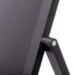 Dřevěné popisovatelné áčko Flip 62x114 cm - Černé A-Z Reklama CZ