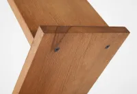 Dřevěný Oboustranný stojan na letáky Wood Zick-Zack A-Z Reklama CZ