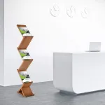 Dřevěný Oboustranný stojan na letáky Wood Zick-Zack A-Z Reklama CZ