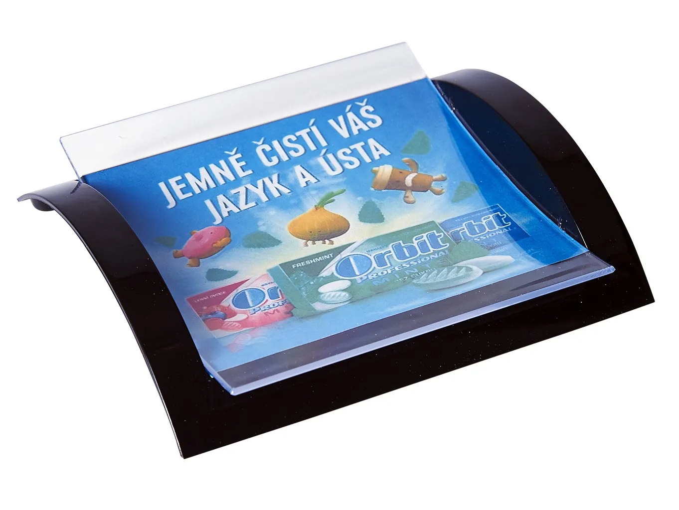 Dvojdílný reklamní plastový mincovník LAGUNA Black One A-Z Reklama CZ