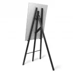 Opěrný Stojan pro umístění dřevěné tabule Černý lak A-Z Reklama CZ