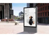 Venkovní obustranný LED totem na plakát 1200x1800mm A-Z Reklama CZ