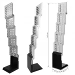 Mobilní Skládací stojan na letáky Steel Lincoln A-Z Reklama CZ