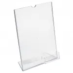 Plastový stojánek 1 list A4 + zásobník na vizitky