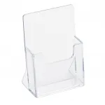 Plastový stojánek na vizitky na výšku stojací