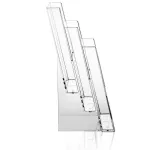 Plastový Zásobník na letáky 3x A4 nad sebou stojací A-Z Reklama CZ