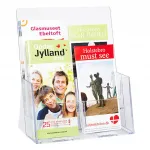 Plastový zásobník na letáky 4x DL 1/3A4 nebo 1x A4 A-Z Reklama CZ