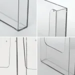 Plastový zásobník na letáky A4 na zeď A-Z Reklama CZ