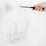 Přenosný nástěnný set zásobníků na letáky 3x A4 A-Z Reklama CZ