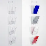 Přenosný nástěnný set zásobníků na letáky 4x A5 A-Z Reklama CZ Přenosný nástěnný set zásobníků na letáky 4x A5 A-Z Reklama CZ