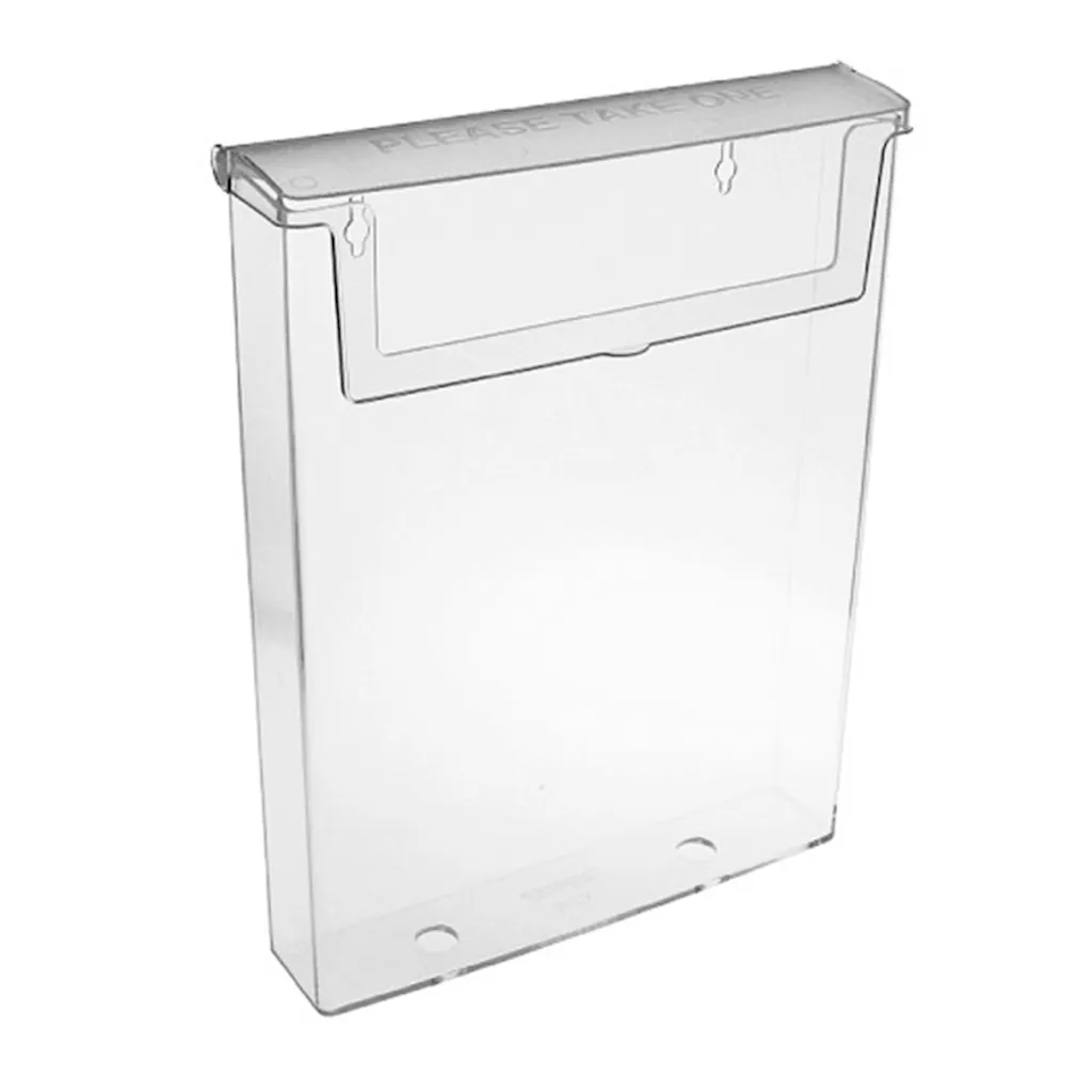 Venkovní zásobník na letáky A5 na výšku s poklopem A-Z Reklama CZ