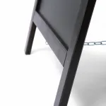 Dřevěné áčko ekonomické 55x85 cm - černá A-Z Reklama CZ