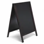 Dřevěné áčko ekonomické 55x85 cm - černá