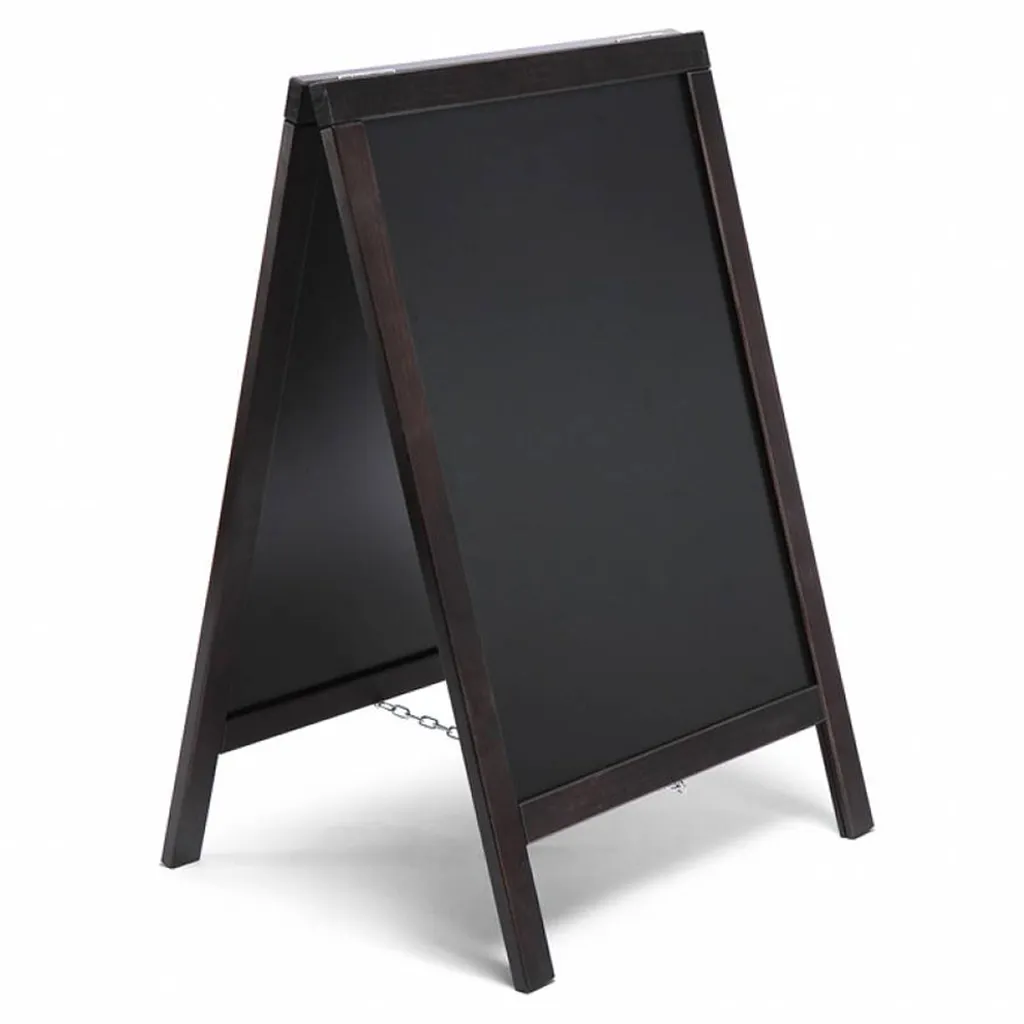 Dřevěné áčko ekonomické 55x85 cm - černá A-Z Reklama CZ