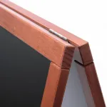 Dřevěné áčko ekonomické 55x85 cm - světle hnědá A-Z Reklama CZ