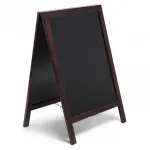 Dřevěné áčko ekonomické 55x85 cm - tmavě hnědá