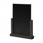 Dřevěný popisovatelný menu stojánek A5 - Černý A-Z Reklama CZ