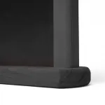 Dřevěný popisovatelný menu stojánek A5 - Černý A-Z Reklama CZ