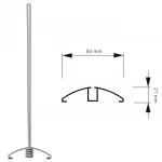 Elegantní menu stojánek se základnou A4 na šířku A-Z Reklama CZ