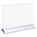 Elegantní menu stojánek se základnou A4 na šířku