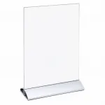 Elegantní menu stojánek se základnou A4 na výšku